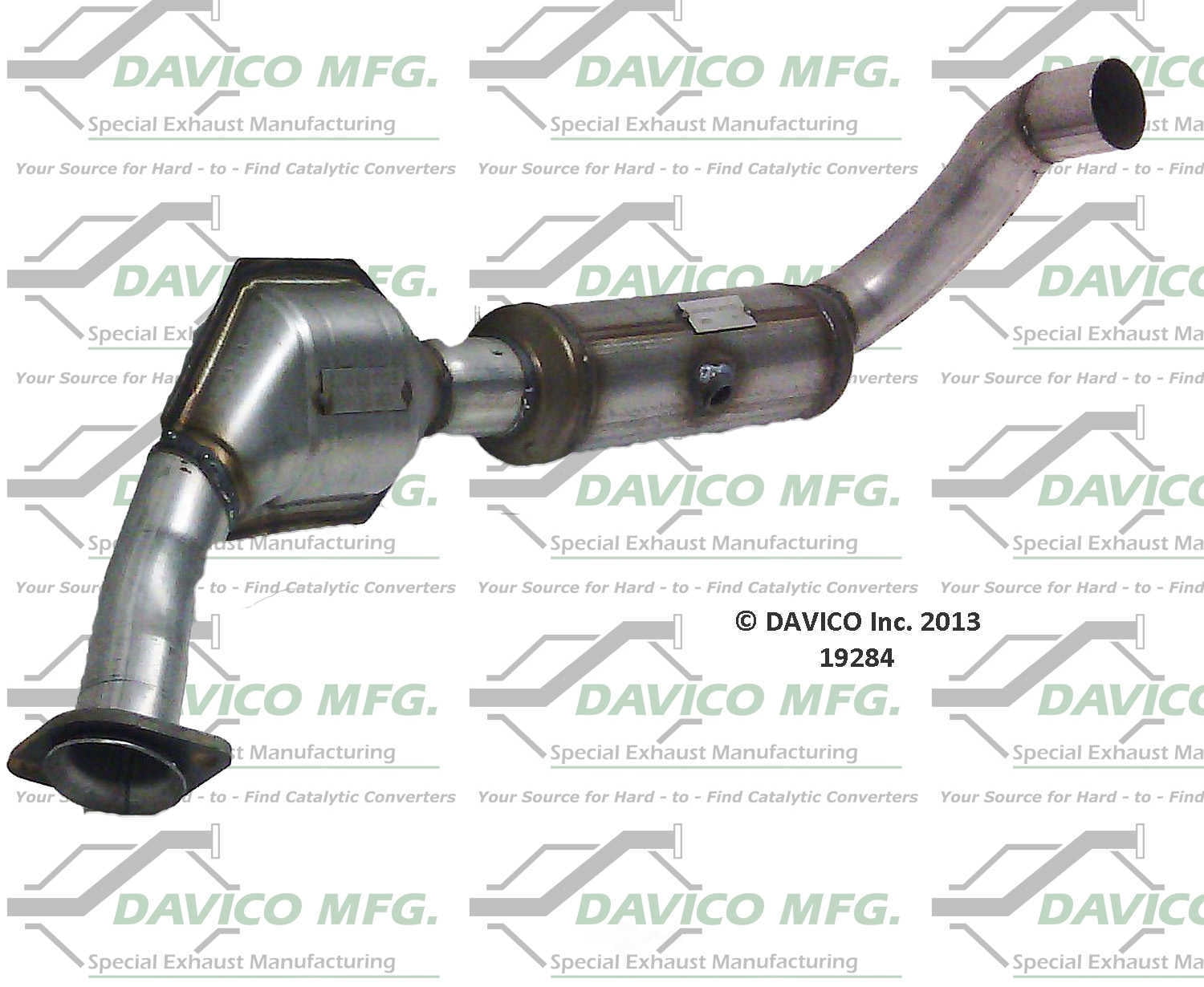 Davico Mfg 19284 Direct-Fit Catalytic Converter
