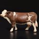 thumbnail image 4 of Figura de vaca Simmental atractiva decorativa creativa de Pvc modelo de ganado para granja, 4 of 5