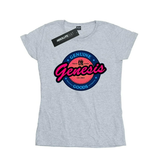 Genesis T-Shirt en Coton Logo Néon pour Femmes