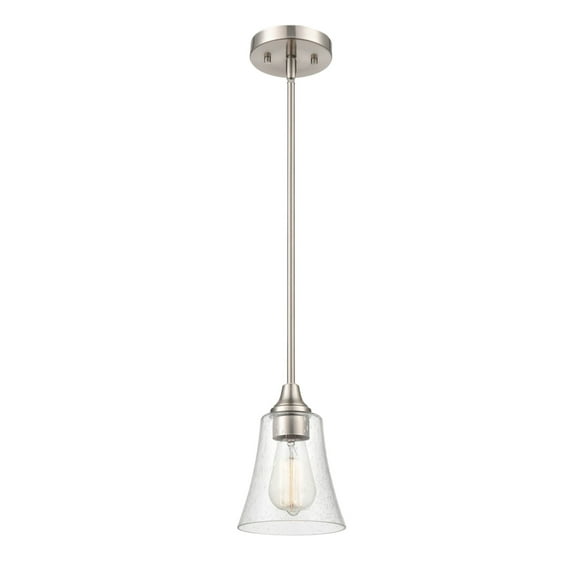 2121-BN Millennium Lighting Caily - 1 Light Pendant-46.25 Inch Tall and 5.75 Inch Wide-Brushed Nickel Finish