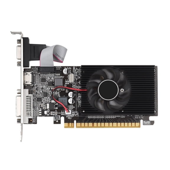 GT210 Graphics Card 1GB 64bit Game Graphics Card PCIE x16 Professional Desktop Computer Graphics Card for Gaming PC