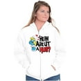 thumbnail image 3 of Smurfs Cute Smurfette How About a Hug Women Plus Size Zipper Hoodie Brisco Brands 2X, 3 of 4