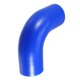 thumbnail image 5 of Manguera de silicona Unique Bargains Codo 90 grados 51 mm Azul con 2 abrazaderas, 5 of 6