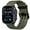 Green, variant on BANDOVA Silicone Ocean Band Compatible with Apple Watch Men Women, Breathable Tubular Sport Strap for Series 11 10 9 8 7 6 SE Ultra, Orange
