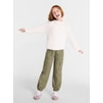 thumbnail image 2 of Wonder Nation Girls Open Knit Sweater, Lightweight, Sizes 4-18 & Plus, 2 of 6
