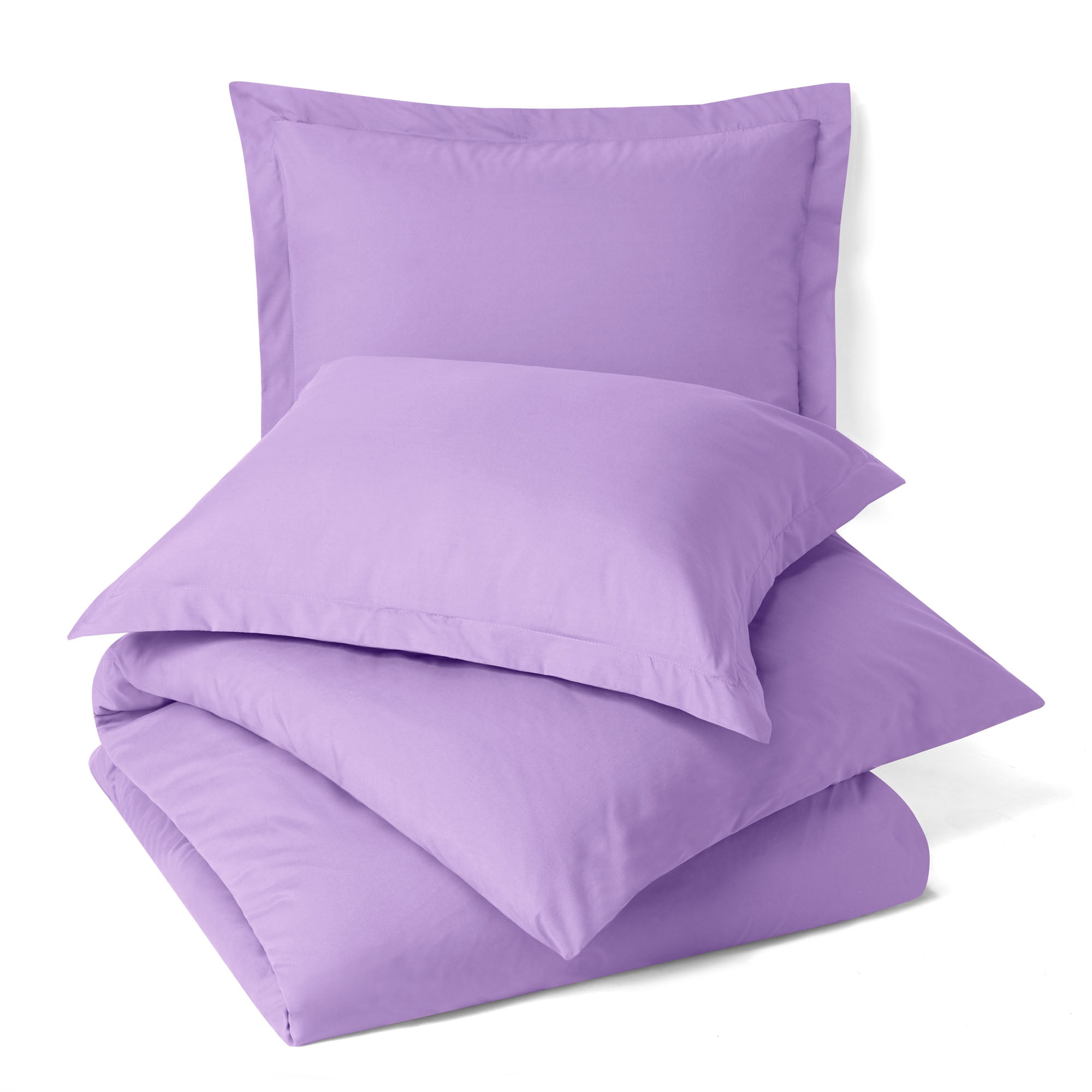 Hearth & Harbor 3-Piece Lavander Duvet Cover Set, Queen