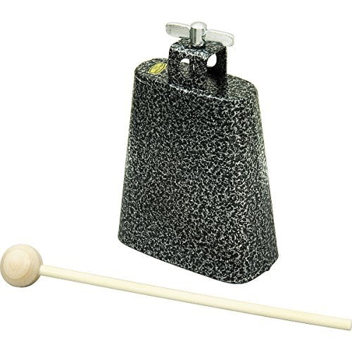 Rhythm Band RB1220 Cowbell 4-1/2" avec Maillet - Nickel