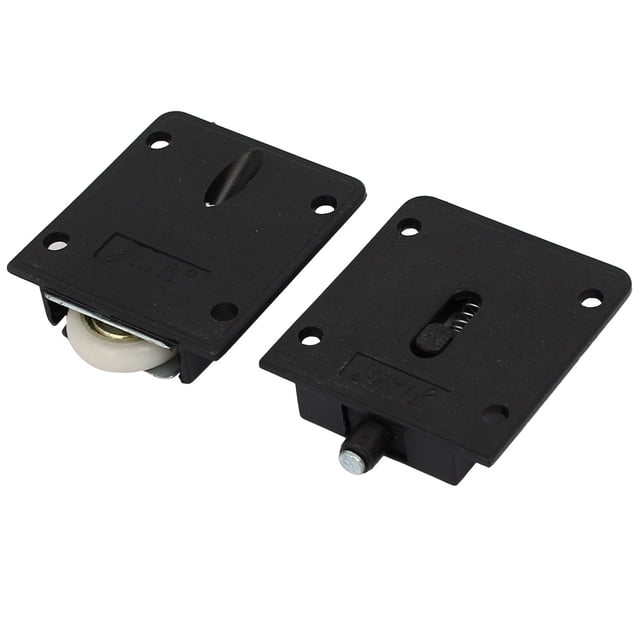 Juego de rodillos de puerta corrediza para armario de muebles de 23 mm de diámetro