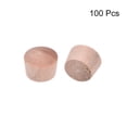 thumbnail image 3 of Wood Button Top Plugs 7/16 Inch Wood color Hardwood Furniture Plugs 9/25 Inch Height 100Pcs, 3 of 3