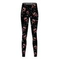 GYUJNB Leggings for Women Ladies Fashion Casual Christmas Leggings