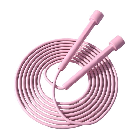 Adjustable Jump Rope for Fitness and Exercise - Speed Skipping with Pink