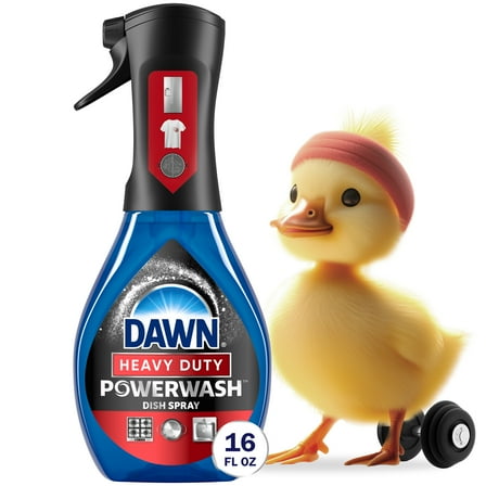Dawn Powerwash Heavy Duty Dish Spray, Dish Soap, All-Purpose Cleaner, 1 Starter Kit, 16 FL Oz