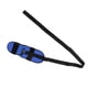 thumbnail image 1 of Cinturón de estiramiento de ligamentos de yoga, correa elástica para piernas isquiotibiales para entrenamiento de danza y flexibilidad, color azul, 1 of 8