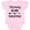 AD-Pink, variant on Inktastic Mommy is My Valentine Boys or Girls Baby Bodysuit