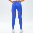 thumbnail image 6 of 3D Anti Cellulite Leggings No Front Seam Leggings Breathable 3D Gym Leggings for Women Sculpting Yoga Fitness Pants Push Up Yoga Pants Pants for Workout Running Athletic Skin-Friendly Blue S, 6 of 8