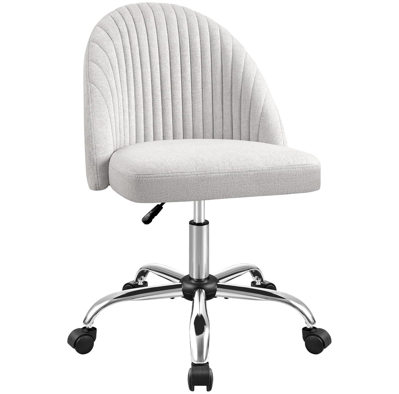Urban Shop Rolling Linen Swivel Office Chair Multiple Colors Walmart