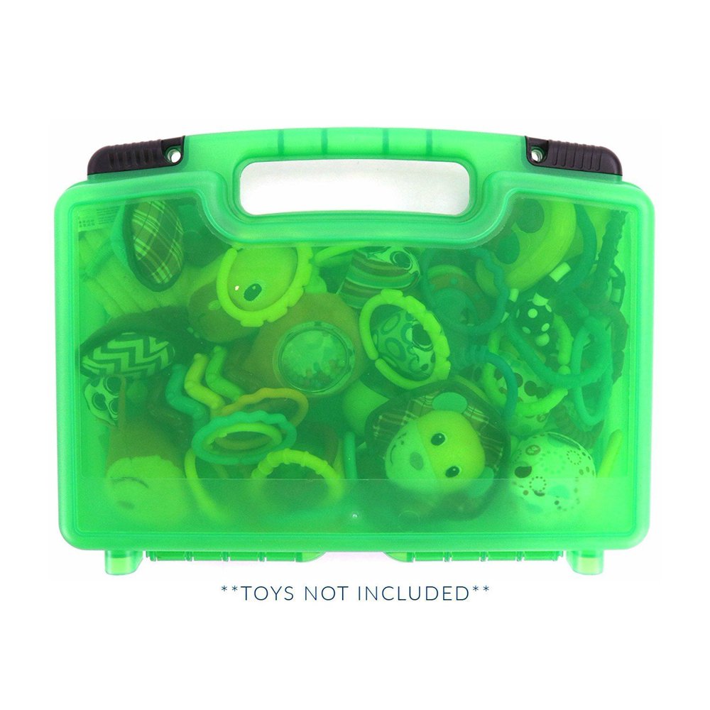 Baby Toy Case, Toy Storage Carrying Box. Figures Playset Organizer. Accessories For Kids by LMB