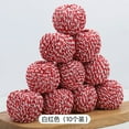 thumbnail image 1 of Nvzi Cordel, 10 rollos de 1,5 mm, para manualidades, exhibición de imágenes y adornos, cordel festivo para envolver regalos (cada uno de 229 pies), rojo y blanco, 1 of 4