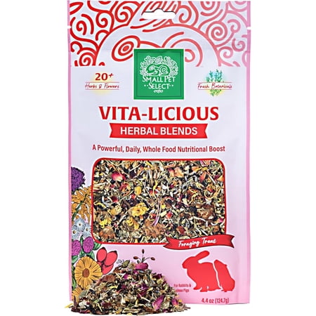 Vita-Licious Essentials - Natural Herbal Treats For Rabbits And Guinea Pigs