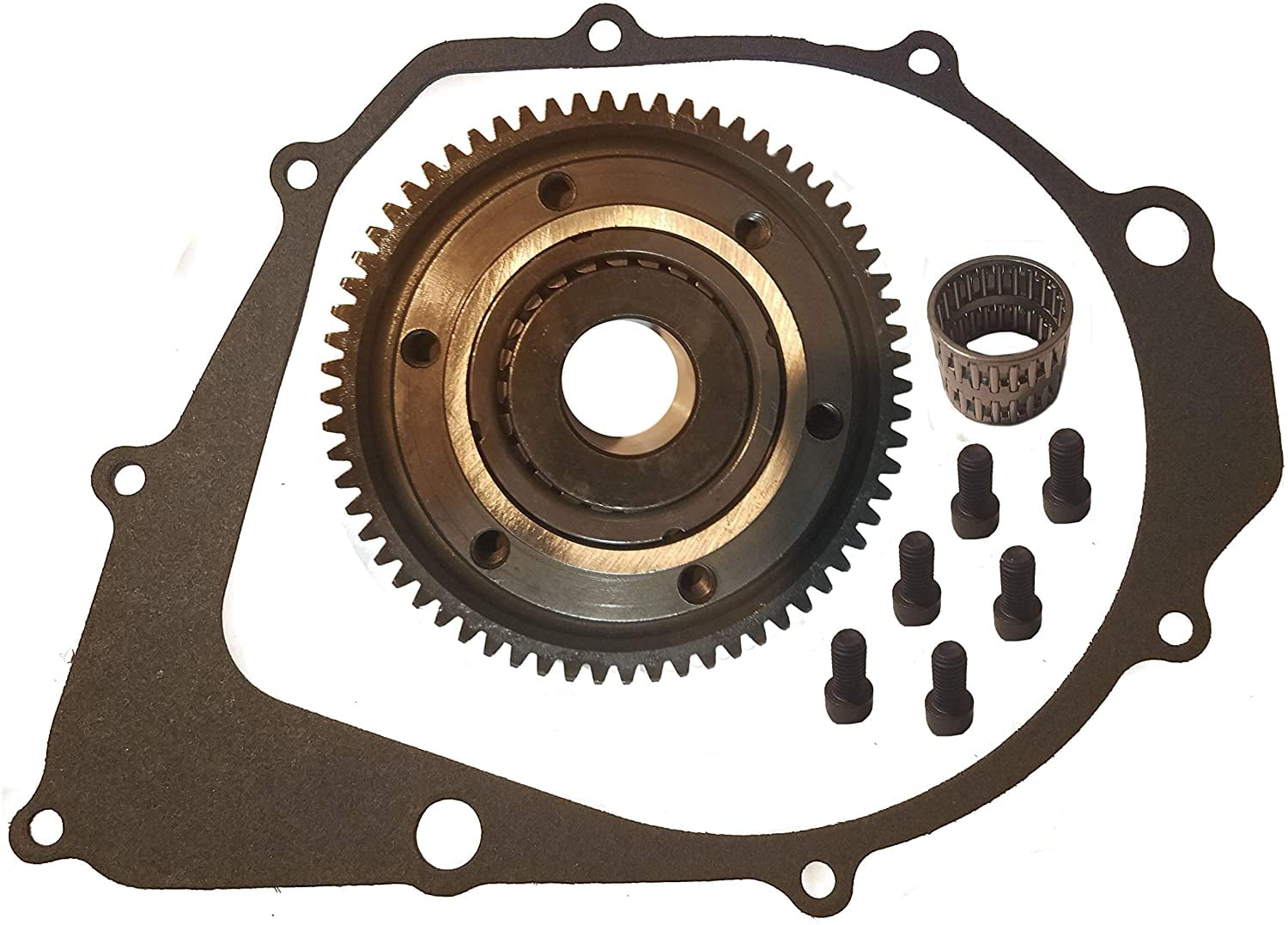 New Starter Clutch And Gasket For Yamaha Warrior 350 1987 1988 1989