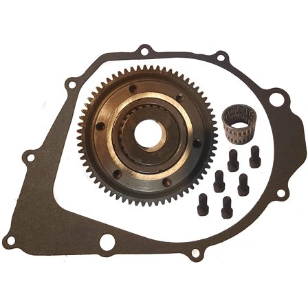 New Starter Clutch And Gasket For Yamaha Warrior 350 1987 1988 1989 1990 1991 1992 1993 1994 1995 1996 1997 1998 1999 2000 2001 2002 2003 2004 YFM 350