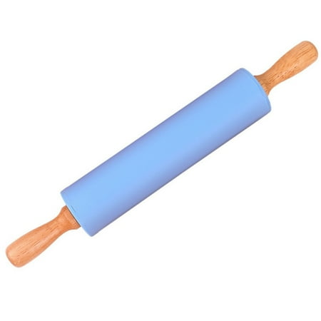 

Rolling Silicone Basting Pastry Mat Spatula Brushes Non-stick Surface And Comfortable Wood Handles