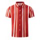 thumbnail image 5 of Camisa Hawaiana para Hombres de Manga Corta con Divertido Estampado Tropical, Camisa de Playa Casual para Uso Al Aire Libre Y Diario, 5 of 8