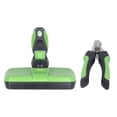 thumbnail image 3 of Cepillo rebanador de autolimpieza para mascotas, masaje seguro, cepillo profesional ergonómico para el cuidado de mascotas con tijeras para uñas para perros y gatos, 3 of 5