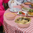 thumbnail image 6 of Pinnacle 3-Pc Insulated Casserole Set – 3/2/1L Hot Food Warmer with Lids Rose, 6 of 9