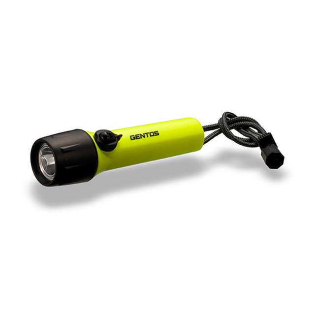 Gentos SR-220DT 25M Interrupteur Magnétique de Lumière de Plongée - Jaune