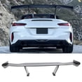 thumbnail image 2 of Ikon Motorsports Universal Fit Trunk Spoiler, V1 57'' Spoiler Blade V1 Brackets
V4D Legs V4A Side Plates Unpainted ABS + Aluminum Rear Trunk Lid Spoiler Wing Lip for Most Coupe Sedan Hatchback Wagon, 2 of 9