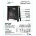 Mainstays Infrared Quartz Heater, Black, WH96H3