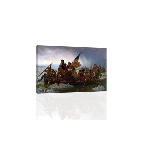 Washington Crossing The Delaware - Emanuel Leutze - CANVAS OR PRINT WALL ART