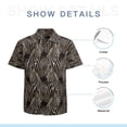thumbnail image 7 of High Quality Hawaiian Shirts for Men Short Sleeve Aloha Beach Shirt Floral Summer Casual Button Down Shirts Blouses UKPKPK, 7 of 7