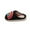 C-Black384, variant on DHFJKG Kids Winter Slippers Fuzzy Lining Warm Rainbow Print Non- Rubber Sole Flat Bottom Indoor Kawaii House Slippers