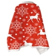 thumbnail image 3 of Christmas Poncho Blanket Wearable Blanket Christmas Adults Baby Blanket Warm Cardigan Cape Cozy Poncho Wrap Throw for Adult Soft Plush Blanket Throw Wrap Cover,39.4X27.5inch, 3 of 4