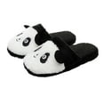 thumbnail image 2 of Aayomet Fluffy Slippers Winter Fuzzy Memory Foam Fluffy Warm House Shoes,Black 36, 2 of 5