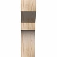 thumbnail image 2 of 6"W x 12"D x 24"H Monterey Rough Sawn Corbel, Douglas Fir, 2 of 9