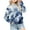 Blue, variant on Zwiiyzr Kids Toddler Girls Crewneck Oversized Sweatshirt Kids Multi-Color Fashion Long Sleeve Pullover Tops 1-12 Years Blue
