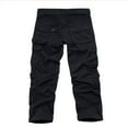 thumbnail image 3 of LOVZFMLL Cargo Pants for Men's Side Pockets Small Feet Tight Fitting Pants Full Length Pants, 3 of 7