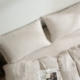thumbnail image 6 of 100% Pure French Linen Pillowcases Soft & Breathable Pillow Case Set of 2 - Natural 20x30 Inch, 6 of 7