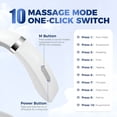thumbnail image 6 of XIRQI 4-Head Electric Massagers Set, Vagus Nerve Stimulator Neck, 6 Modes And 16 Levels, Ergonomic Design, Promote Muscle Relaxation (Pink), 6 of 7