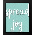 thumbnail image 2 of Kimberly, Allen 20x24 Black Modern Framed Museum Art Print Titled - Spread Joy, 2 of 5
