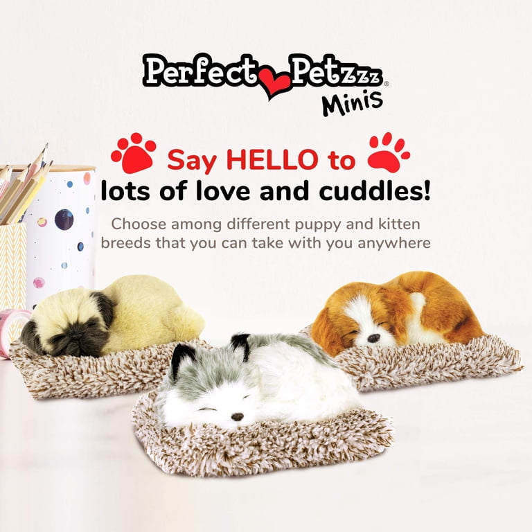 Perfect Petzzz Real Looking Mini Alaskan Husky, Interactive Plush