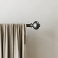 thumbnail image 4 of Mainstays 3/4" Pewter Kennley Knob Adjustable Single Curtain Rod Set, 30"-84", 4 of 7