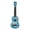 As show, variant on Ukulele For Kids, Mini Guitar Toy, Educational Musical Instrument For Beginners With Nylon Strings, Portable Durable Plastic 4-String Ukulele For Boys Girls Ages 3+ Home Travel Outdoor