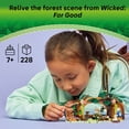 thumbnail image 3 of LEGO Wicked Elphaba’s Retreat Building Toy - Elphaba & Fiyero Toy Figures and Playset with Forest Friends - Pretend Play Building Blocks for Kids, Ages 7+ - Wicked Gift for Girls & Boys - 75687, 3 of 7