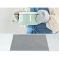 thumbnail image 4 of Unique Bargains Table Placemats 6 Pcs Polyester Placemats for Dining Table Decor Gray 18"x12", 4 of 6