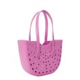 thumbnail image 3 of Time and Tru Women’s Molded Beach Tote Bag Fleur, 3 of 5