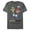 Charcoal, variant on Men's Nintendo Mario and Luigi Back to Back Graphic Tee Athletic Heather X Large